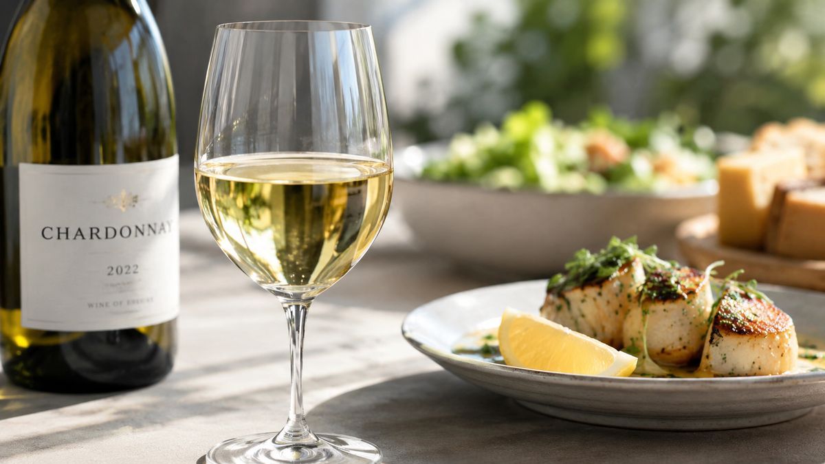 Białe wytrawne Chardonnay – jak smakuje i do czego pasuje?