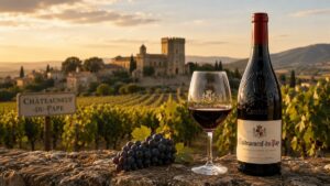 Read more about the article Châteauneuf-du-Pape – królewskie wino z Doliny Rodanu