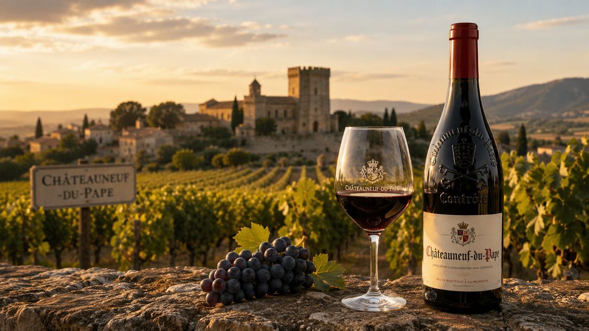 Châteauneuf-du-Pape – królewskie wino z Doliny Rodanu