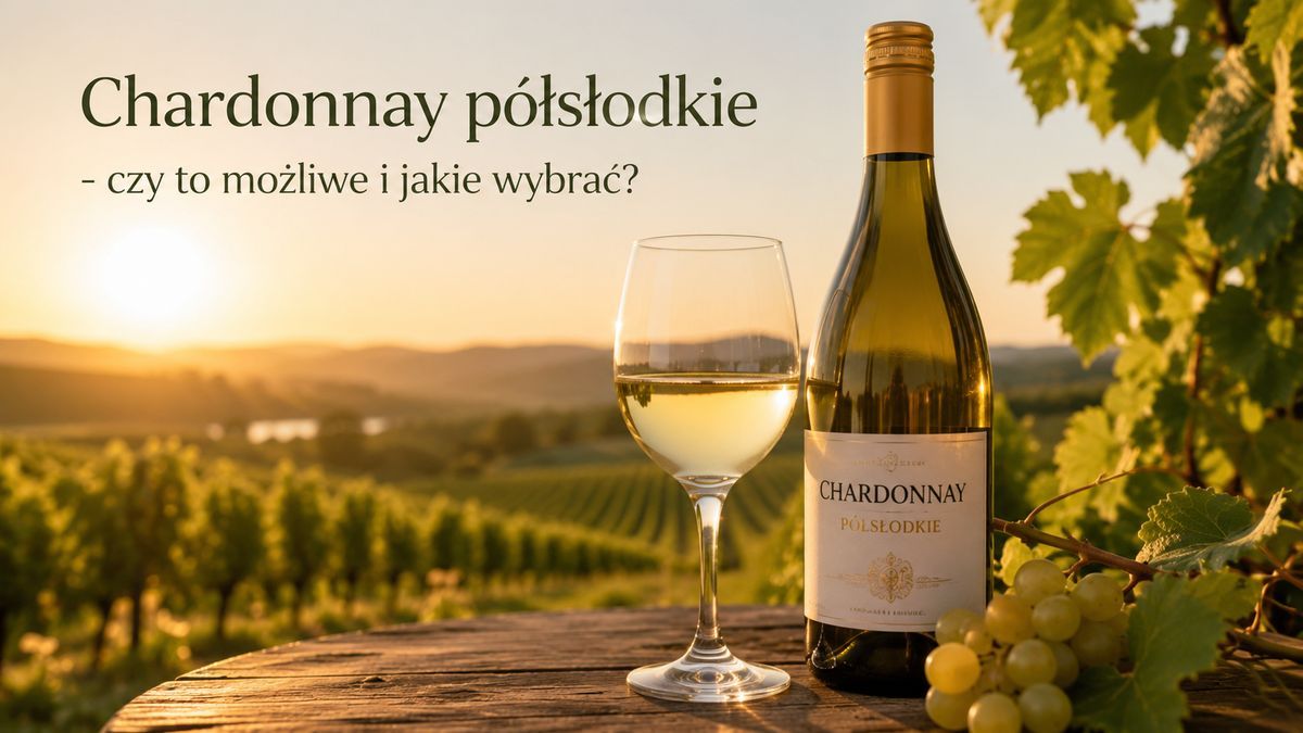 Chardonnay półsłodkie – czy to możliwe i jakie wybrać?
