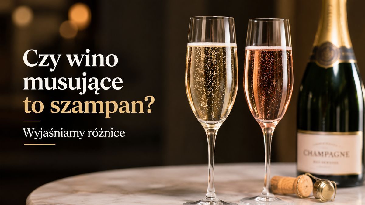 Czy wino musujące to szampan? Wyjaśniamy różnice
