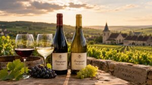 Read more about the article Wino burgundzkie – Pinot Noir i Chardonnay z serca Francji